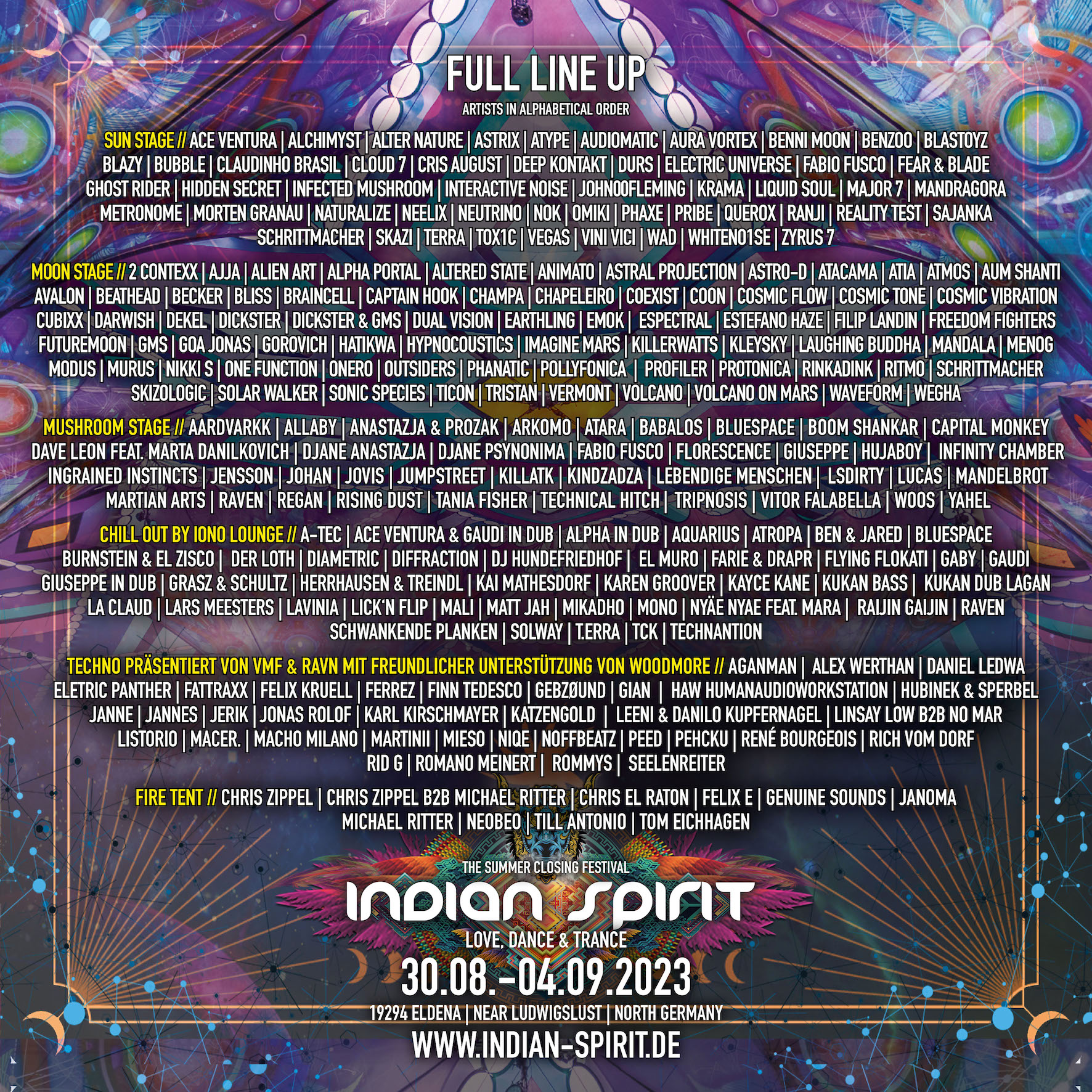 Summer Spirit Festival 2024 Lineup List Jodee Lynnell